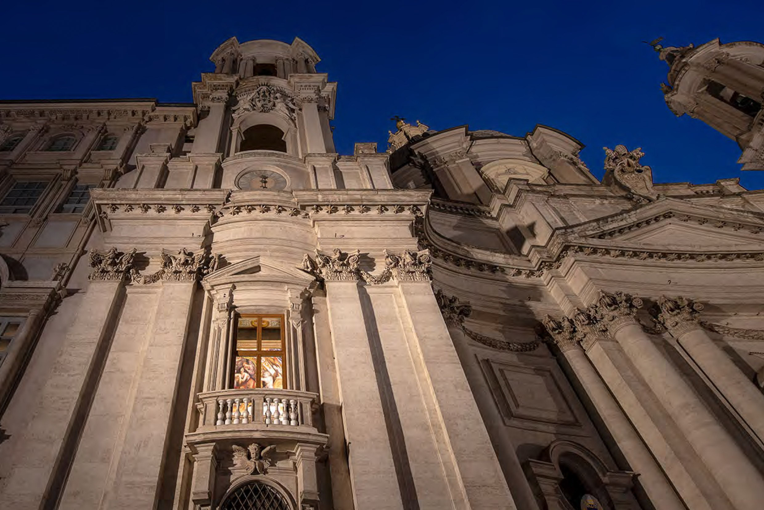 Exterior of the Palazzo Doria Pamphili in Rome