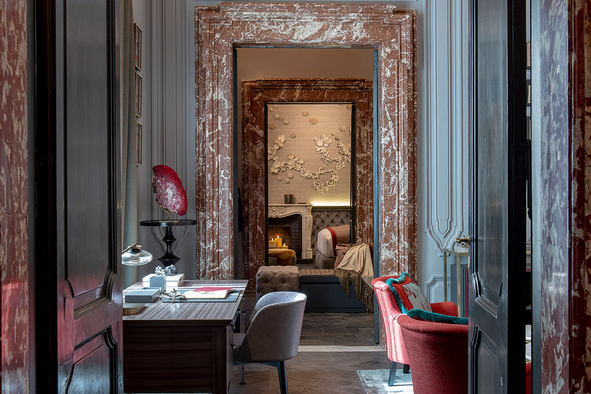 Bedroom of the Palazzo Doria Pamphili in Rome
