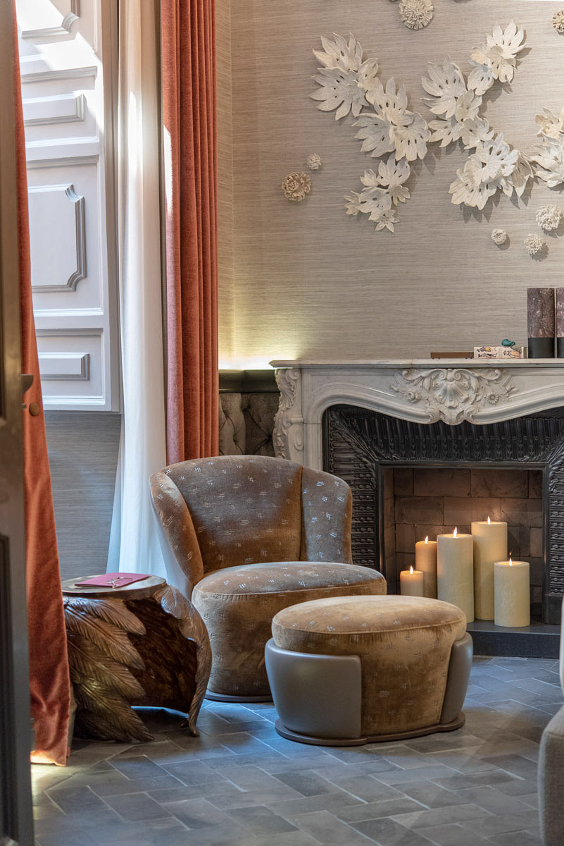 Interior space of the Palazzo Doria Pamphili in Rome